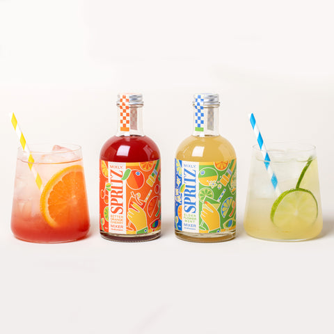 Mixly Spritz Mixers with Cocktails