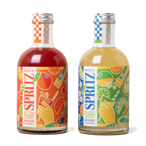 Mixly Spritz Mixers Front Of Pack Image