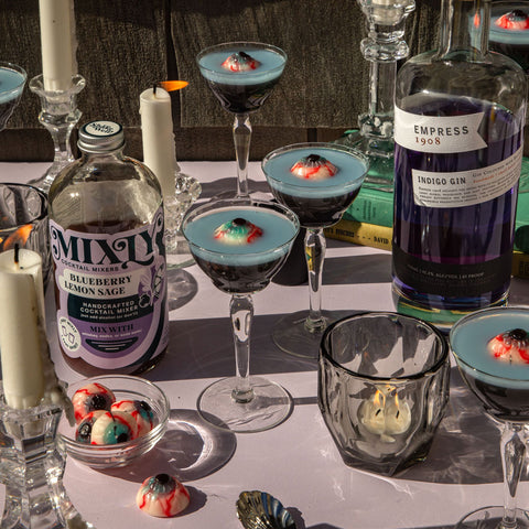 Boo-Berry Jello Shooters Spooky Halloween Cocktail Recipe