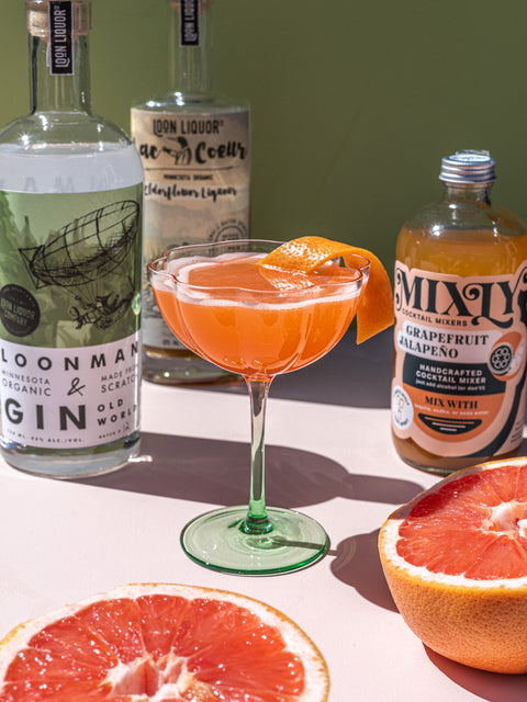 Mixly Grapefruit Jalapeño Cocktail