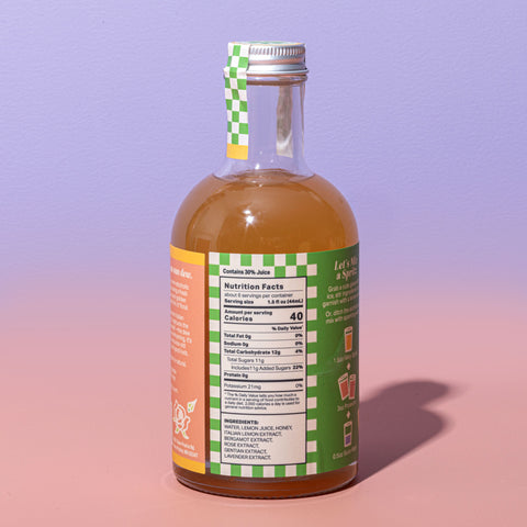 New!  Italian Lemon & Rose Spritz Mixer