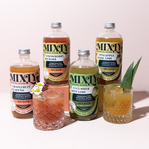 Summer Bundle  Craft Cocktail & Mocktail Mixers – Mixly Cocktail Co